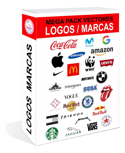 Pack Vectores Logos Marcas Editables Sublimacion Laser Cnc 