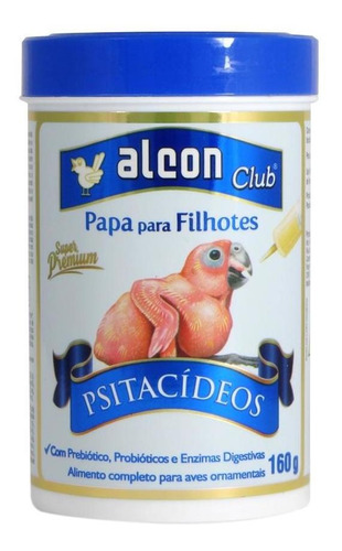 Ração Alcon Club Papa Filhote Psitacídeos 160g