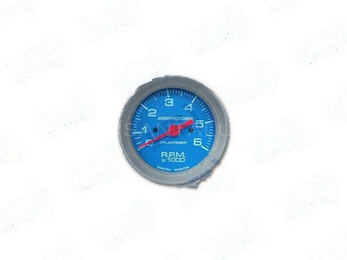 Reloj Tacometro Diesel 6.000 Rpm Negro C/corte D80mm