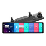 Espejo Dash Cam 4g + 32g 12 Pulgada 4g Coche Retrovisor