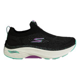 Tenis Mujer Skechers Max Cushioning  Arch Fit Myrona - Negro