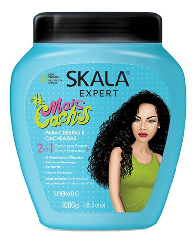 Crema Skala Expert Mais Cachos Mas Crespos  2 En 1 