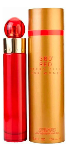 Perry Ellis 360 Red 100 Ml. Edp Mujer - mL a $26