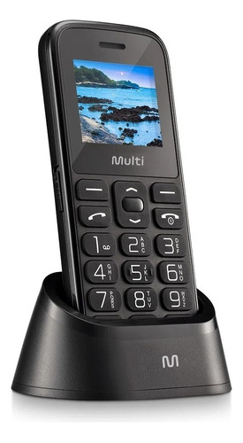 Telefone Celular Com Base P/ Idosos Trabalho Bluetooth Rádio