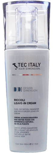 Riccioli Leave-in Cream Tec Italy 300ml Crema Para Pelo Rizo