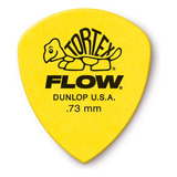 Púas Tortex Flow 0.73 Pack X 12 Jim Dunlop 558r 0.73 Cuo