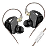 Audífonos Kz Zvx Monitores In Ear Hifi New Driver Full Metal