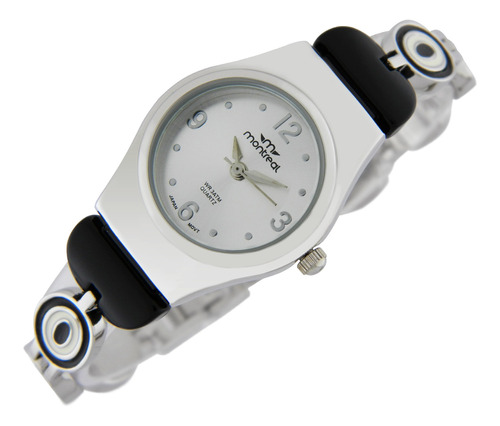 Reloj Montreal Mujer Ml516 Metal Detalles Esmaltados