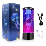 Lámpara Medusa Luz Led Decorativa 6 Colores 3d Usb