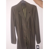 Abrigo Elegante Andre Badi Hombre Verde Militar