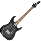 Guitarra Electrica Ibanez Grx70qa-tks Sunburst Black Trans