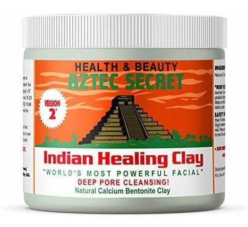 Aztec Secret Arcilla Curativa India De 1 Libra, Mascarilla F