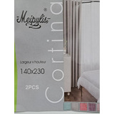 Pack De Cortinas Blackout 2 Piezas 140x240 Color A Eleccion 