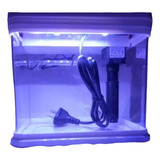 Acuario. Sobo Mod. T240f. 9l Luces Led.  Bomba Incluida