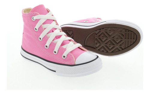 Converse Core En Bota Color Rosa Para Niñas_meli13525/l24