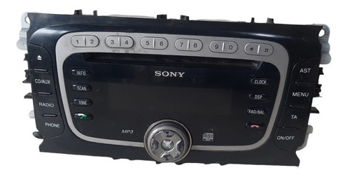 Rádio Cd Player Ford Focus 2009 Original 