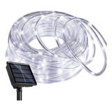 Manguera Solar Impermeable Para Exteriores Con Luces Navideñ