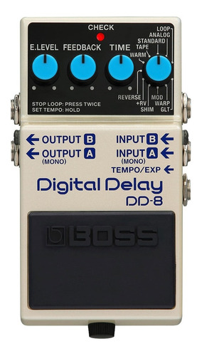 Pedal Efecto Guitarra Eléctrica Dd-8 Digital Delay Boss