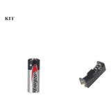 Kit Bateria Energizer 12v 23a + Socket Portapila