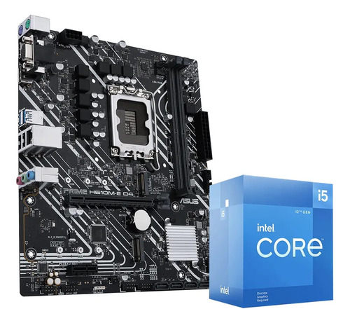 Combo Actualización Pc Intel Core I5 12400f + Mother H610m