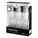 Copas De Vino Member's Mark Reutilizables 24 Pzas