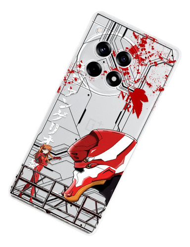 Funda Para Oneplus Evangelion La Maldición De Los Eva 02