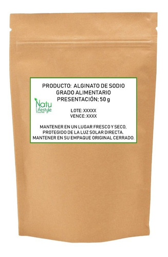 Alginato De Sodio 50 G Cocina - Unidad a $33406