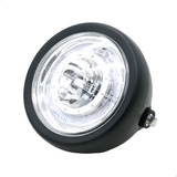 Faro Led Negro Universal Para Motos (u) Nuevo