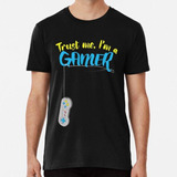 Remera I'm A Gamer Funny Video Gamer Print Camiseta Geek ALG