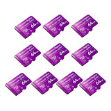 Pack 10 Tarjetas Micro Sd Wd Purple 64gb Clase 10 Vigilancia