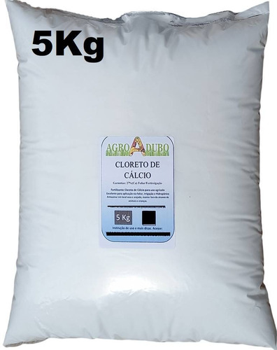 Fertilizante Cloreto De Calcio 27% Ca 5kg Ferti Foliar
