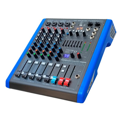 Mezcladora 4 Canales Con Bluetooth / Usb Steelpro Solo-4.2