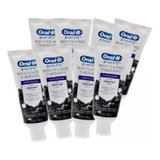 Kit De 8 Pastas Dentales 3d White Charcoal Oral B