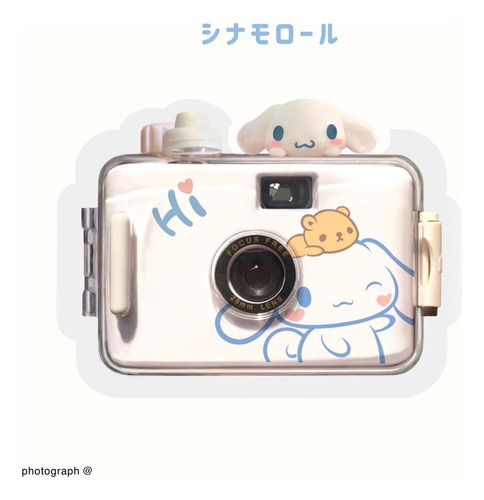 Cámara De Cine Sanrio Cinnamoroll My Melody Kuromi Polaroid