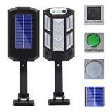 X2 Foco Led Exterior Con Sensor Movimiento Focos Solar 180w