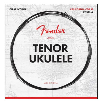 Juego De Cuerdas Fender Para Ukulele Tenor Color Transparente Tamaño Ukelele Tenor | Meses sin interés