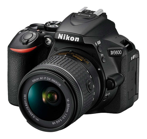 Camara Nikon D5600 Con 18-55mm / 24 Mpx Video Fullhd Wifi 