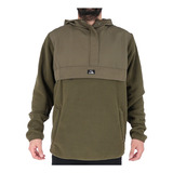 Polerón Quiksilver Polar Fz Hombre Burnt Olive