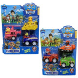 Set Perros Paw Patrol Patrulla Canina Vehículos Fricción X3