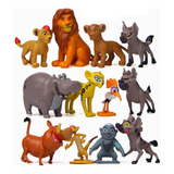 12pcs The Lion King Simba Nala Figura Modelo Juguete Regalo