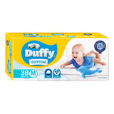 Pañales Bebes Duffy Cotton Talle M X 38 Un