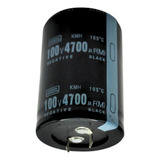 Capacitor Electrolítico 4700mf 100v Amplificadores 4700uf