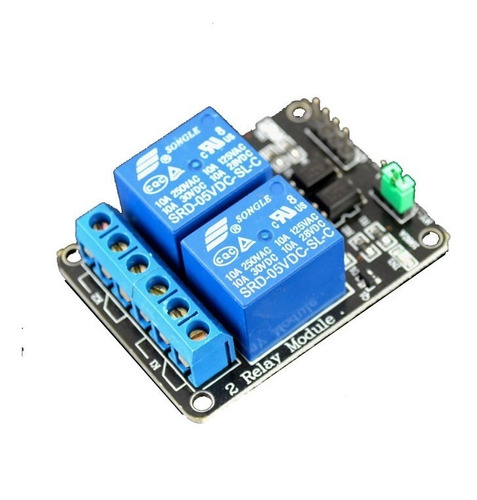 Modulo 2 Relevadores 5v Pack 5 Pzas 