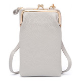 Bolso Bandolera Para Teléfono Para Mujer, Cartera Con Cremal