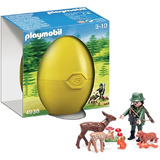 Playmobil 4938 Huevo Ranger Y Animales Del Bosque