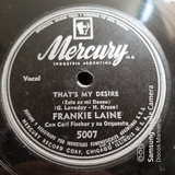 Pasta Frankie Layne Con Carl Fischer Orq Mercury C143