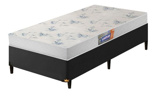 Cama Box Solteiro Colchão De Espuma D20 Supreme 88x188x50cm