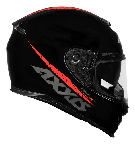 Capacete Fechado Axxis Com Oculos Para Moto Speed Viagem