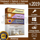 Polyboard 6.05 + Opticut 5.25 + Optines 2.29 Y 80 Extras