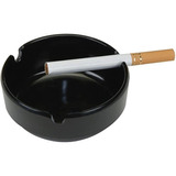 Mesa De Cenicero Cigarrillos Thirsty Rhino Fuma, Redonda, Pl